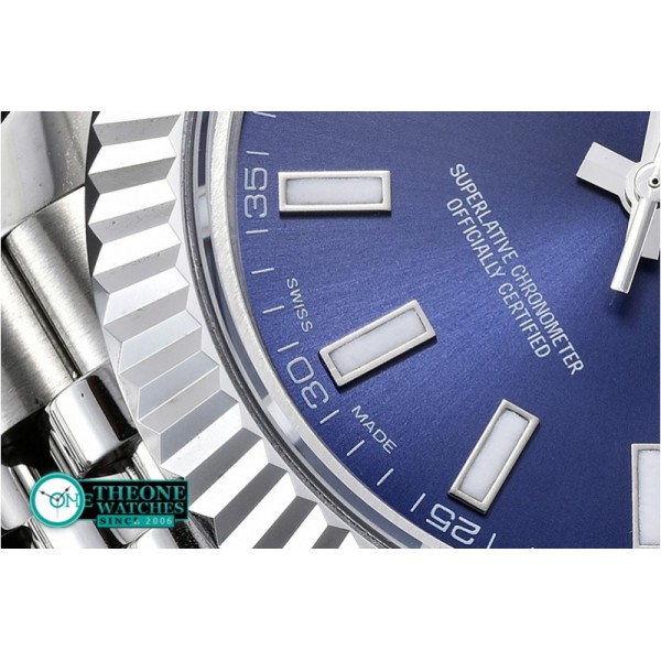 Rolex - DJ2 41mm Jub Flt SS/SS Blue Stk BP A3235 Mod