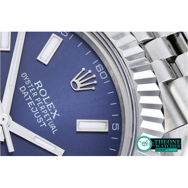 Rolex - DJ2 41mm Jub Flt SS/SS Blue Stk BP A3235 Mod