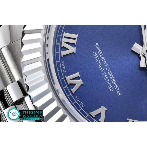 Rolex - DJ2 41mm Jub Flt SS/SS Blue Roman BP A3235 Mod