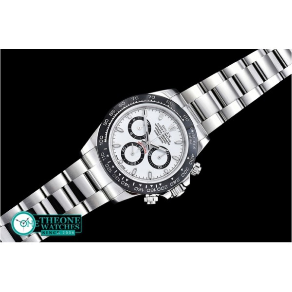 Rolex - Daytona 116500LN Cer Bez SS/SS Wht JF A23J Mod 4130