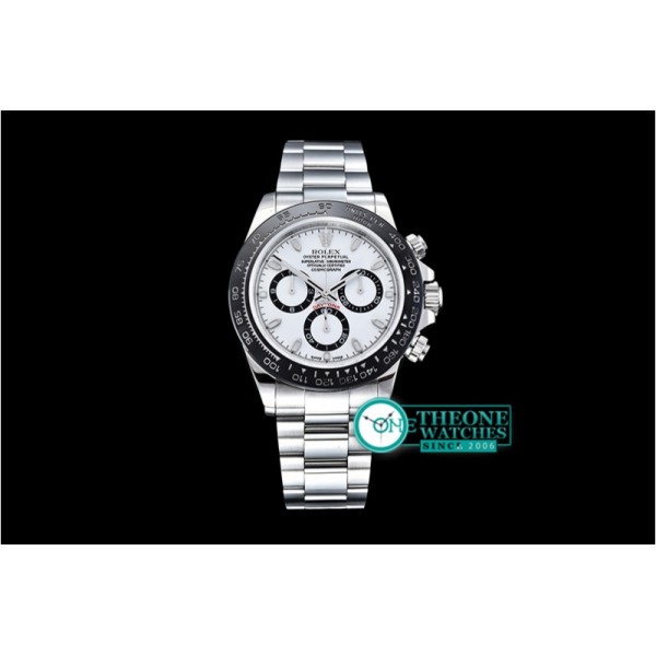 Rolex - Daytona 116500LN Cer Bez SS/SS Wht JF A23J Mod 4130