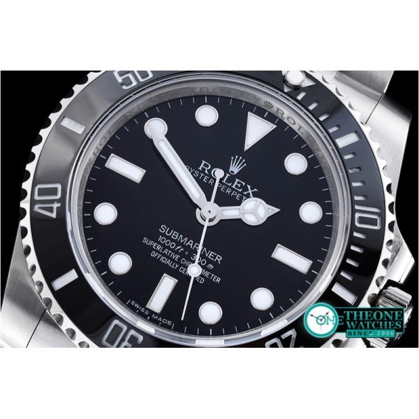 Rolex - Submariner 114060 SS/SS Black BP Ult A3130 Mod