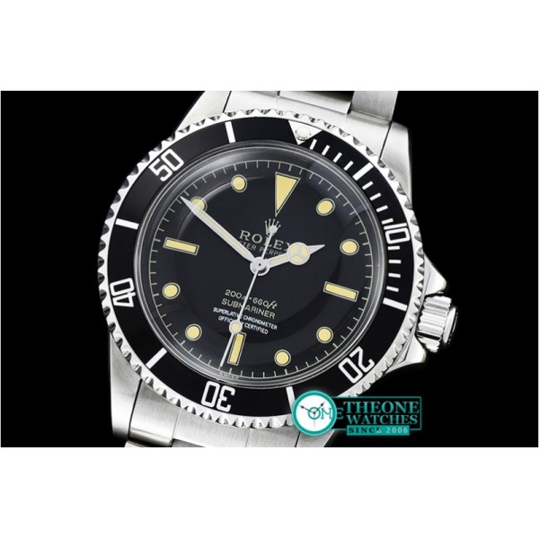 Rolex - Vintage Submariner Ref.5512 Chp SS/SS Blk Asia 2836