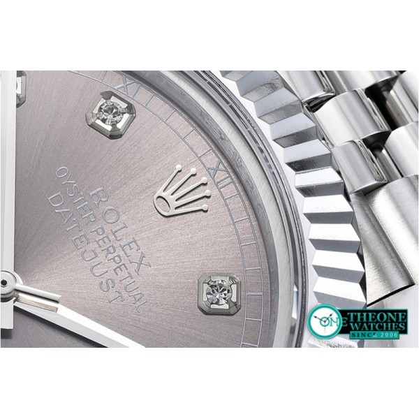 Rolex - DJ2 41mm Jub Flt SS/SS Grey Diams BP A3235 Mod