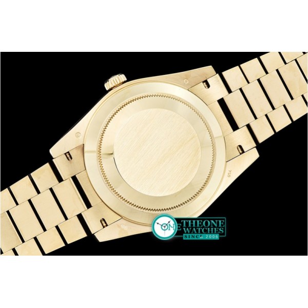 Rolex - DayDate 40mm Flt YG/YG Wht Stick Noob A3255 Mod