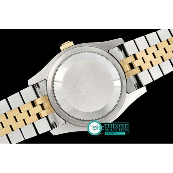 Rolex - DJ 36mm Jub Flt YG/SS Light Grey Diam BP A3135 Mod