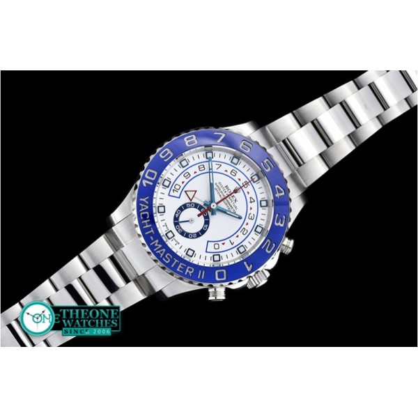 Rolex - YachtMaster II 116680 Blue SS/SS White JF Asia 7750