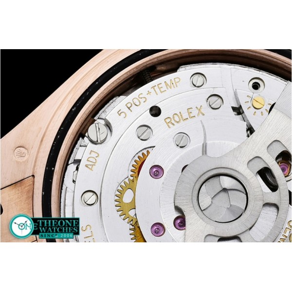 Rolex - DayDate 40mm Flt RG/RG Rose Gold Stick Noob A3255 Mod