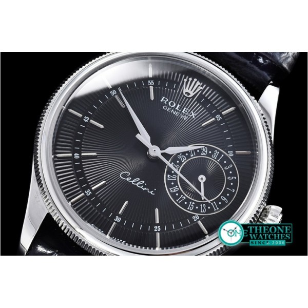 Rolex - Cellini Date 39mm SS/LE Black VFF Asia 3165 Mod