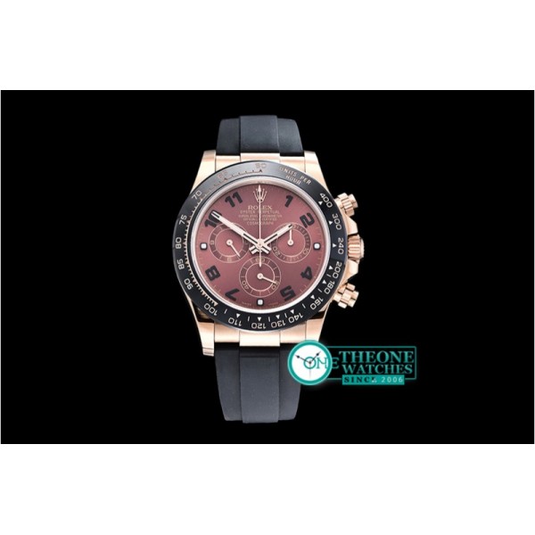 Rolex - Daytona Cer RG/RU Brown Num BP Ult A7750 Mod