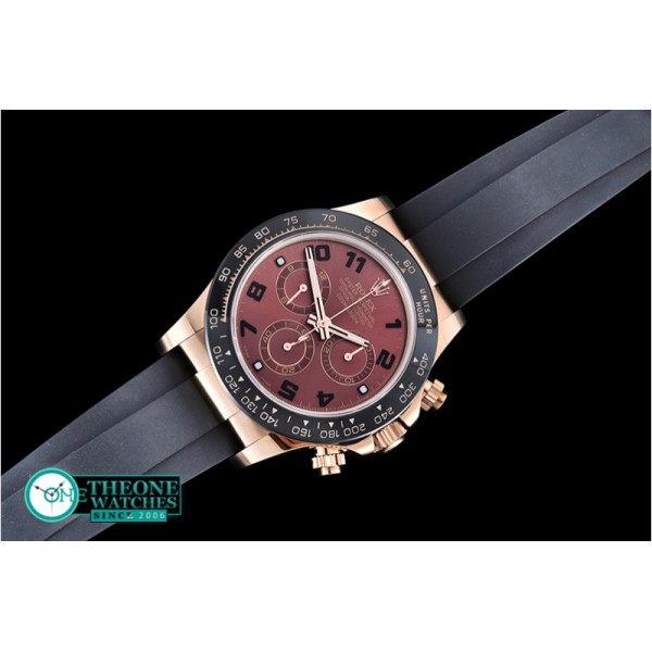 Rolex - Daytona Cer RG/RU Brown Num BP Ult A7750 Mod