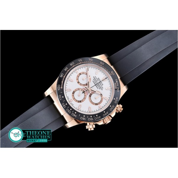 Rolex - Daytona Cer RG/RU White Stick BP Ult A7750 Mod