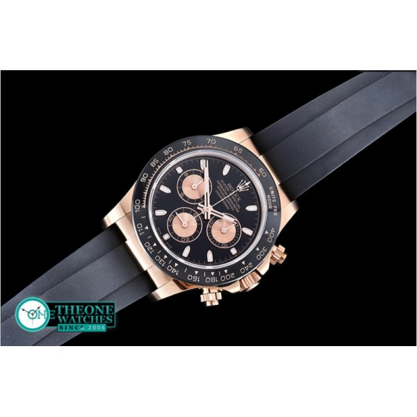 Rolex - Daytona Cer RG/RU Black Stick BP Ult A7750 Mod