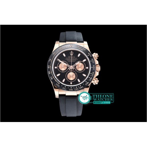 Rolex - Daytona Cer RG/RU Black Stick BP Ult A7750 Mod