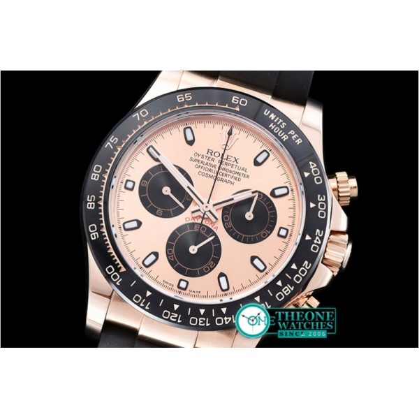 Rolex - Daytona Cer Wrapped RG/RU Gold Stk BP Ult A7750 Mod