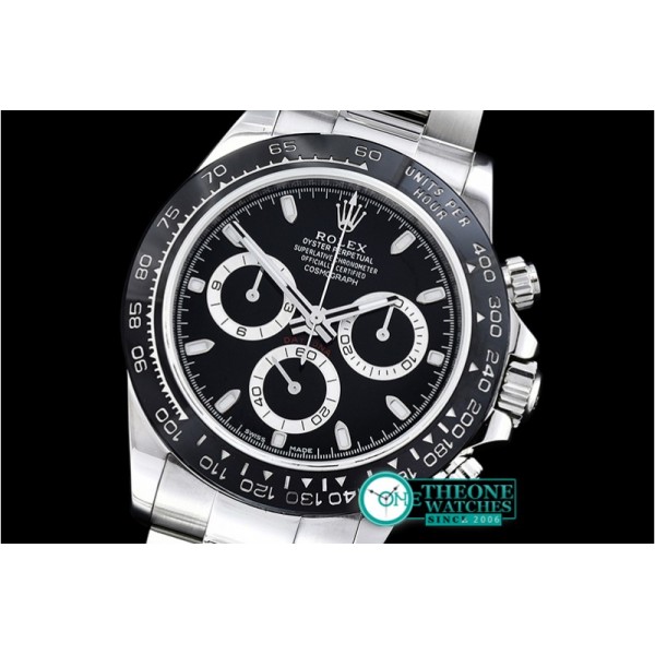 Rolex - Daytona 116500LN Cer Bez SS/SS Blk JF A23J Mod 4130