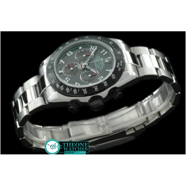 Rolex - SS/PVD Grey Numeral Asia 7750 Running Secs @ 6.00