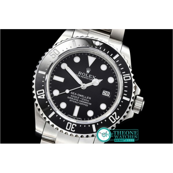 Rolex - SeaDweller 116600 Cer Bez SS/SS Black BP A3135 Mod