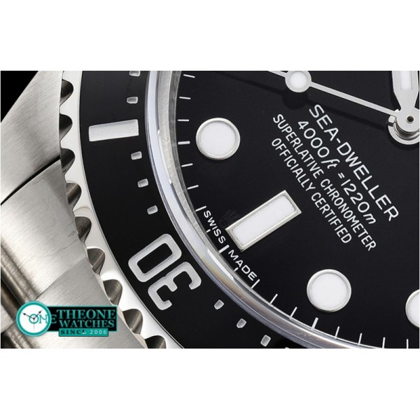 Rolex - SeaDweller 116600 Cer Bez SS/SS Black BP A3135 Mod