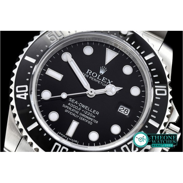 Rolex - SeaDweller 116600 Cer Bez SS/SS Black BP A3135 Mod