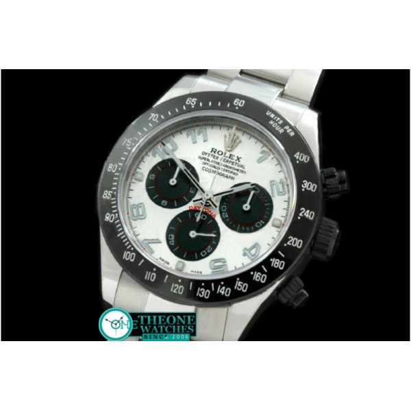 Rolex - SS/PVD M-White Numeral Asia 7750 Running Secs @ 6