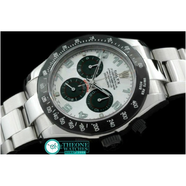 Rolex - SS/PVD M-White Numeral Asia 7750 Running Secs @ 6