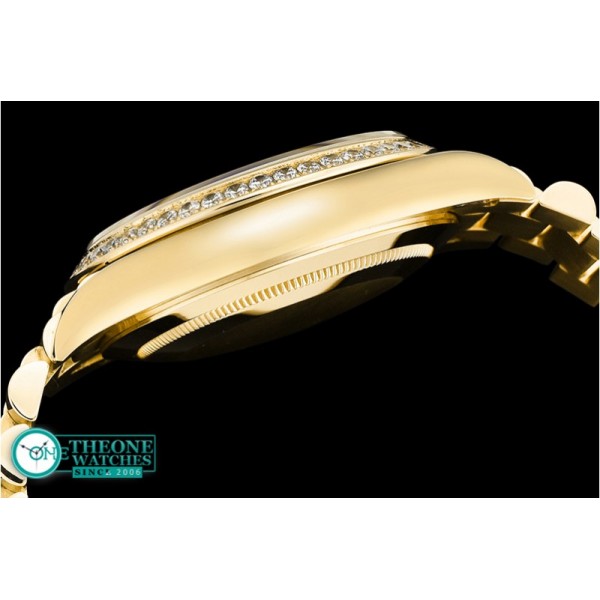 Rolex - DD40 228206 Diam YG/YG Wrap Gold Diam BP Swiss 2836