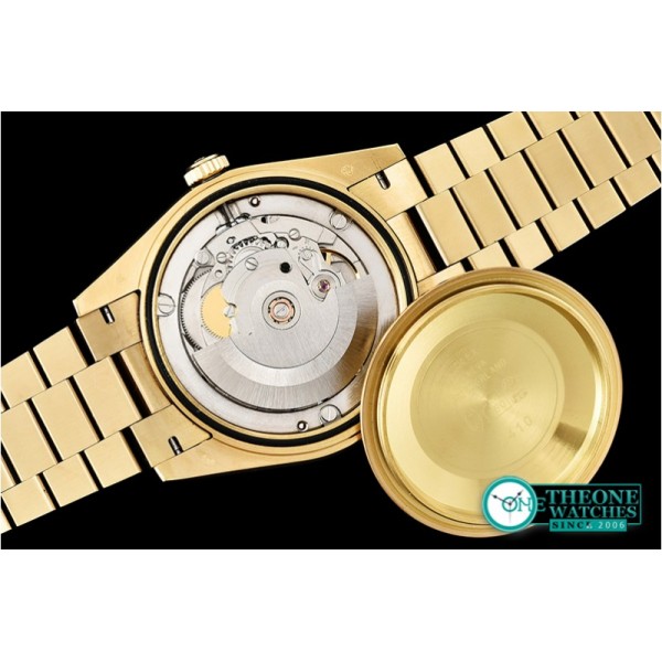 Rolex - DayDate 40mm Flt YG/YG Gold Baug. Diam BP A2836