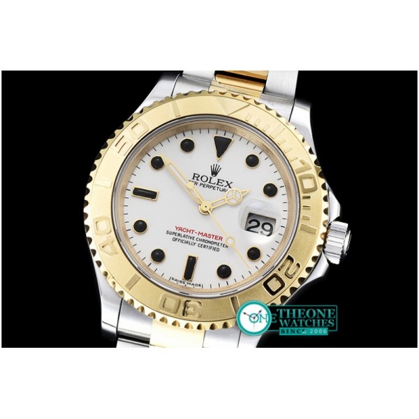 Rolex - YachtMaster 116623 40mm YG/SS White BP Ult A3135 Mod