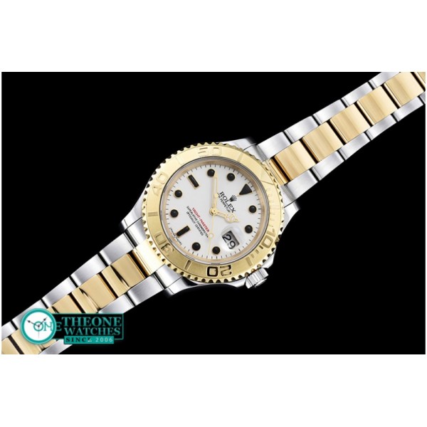 Rolex - YachtMaster 116623 40mm YG/SS White BP Ult A3135 Mod