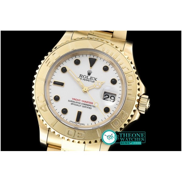 Rolex - YachtMaster 116628 40mm YG/YG White BP Ult A3135 Mod