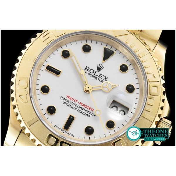 Rolex - YachtMaster 116628 40mm YG/YG White BP Ult A3135 Mod