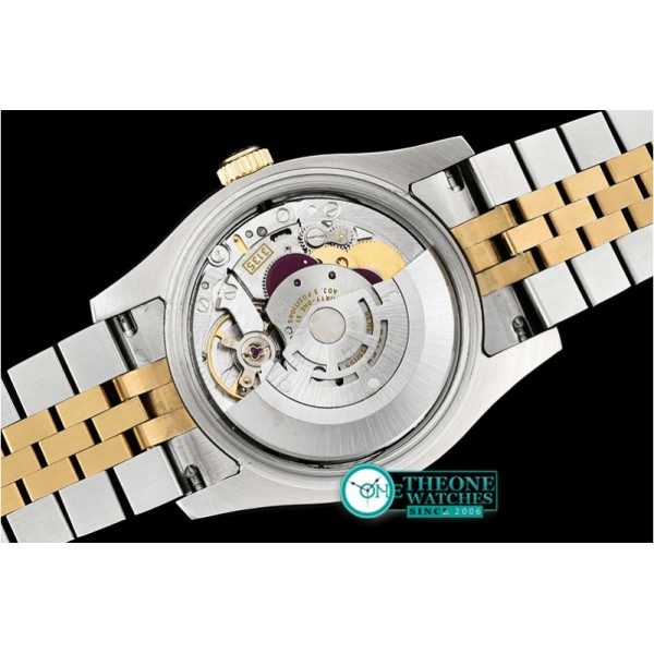 Rolex - DJ 36mm Jub Flt YG/SS White Roman BP A3135 Mod