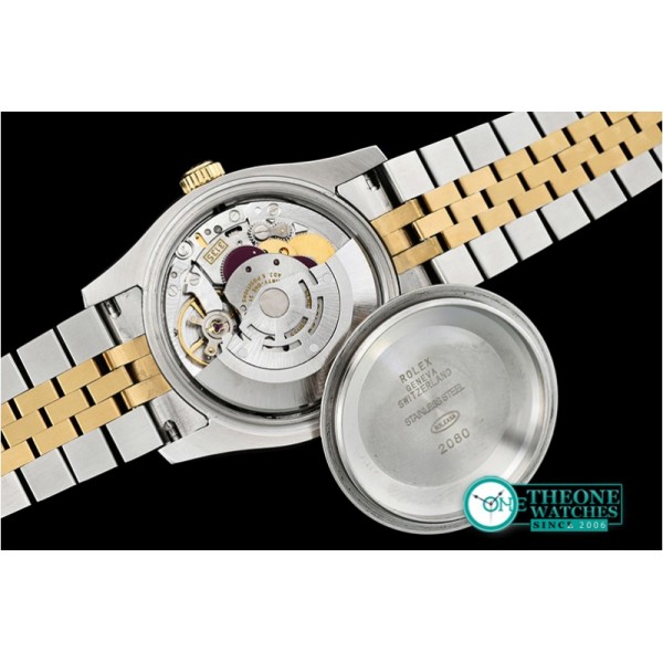 Rolex - DJ 36mm Jub Flt YG/SS White Roman BP A3135 Mod