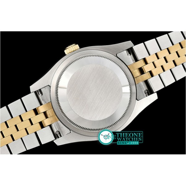 Rolex - DJ 36mm Jub Flt YG/SS White Roman BP A3135 Mod