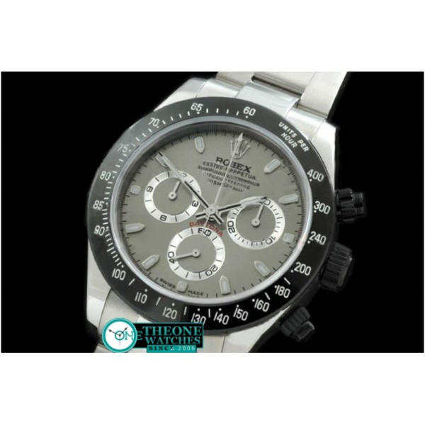 Rolex - SS/PVD Grey Sticks Asia 7750 Running Secs @ 6.00