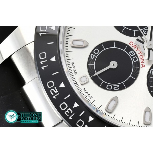 Rolex - Daytona Cer SS/RU White Stk BP Ult A7750 Mod4130