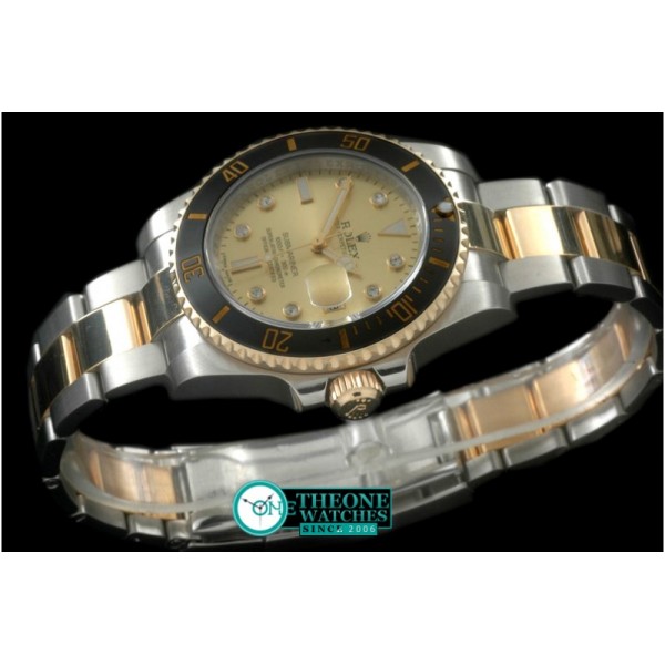 Rolex - 116610 Gold TT Sub A-3135