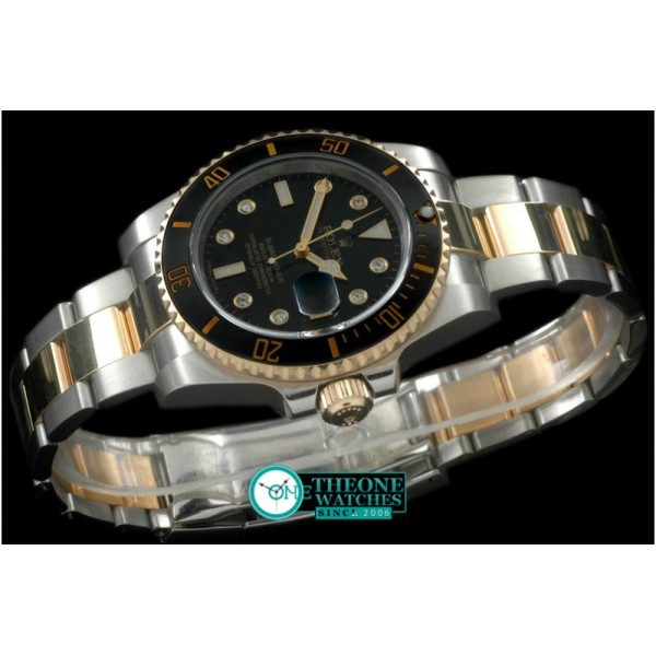 Rolex - 116610 Black TT Sub A-3135