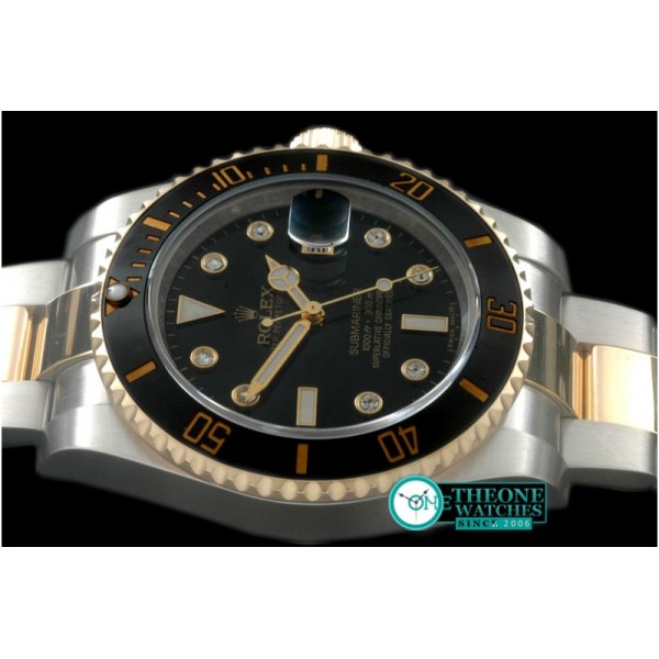 Rolex - 116610 Black TT Sub A-3135