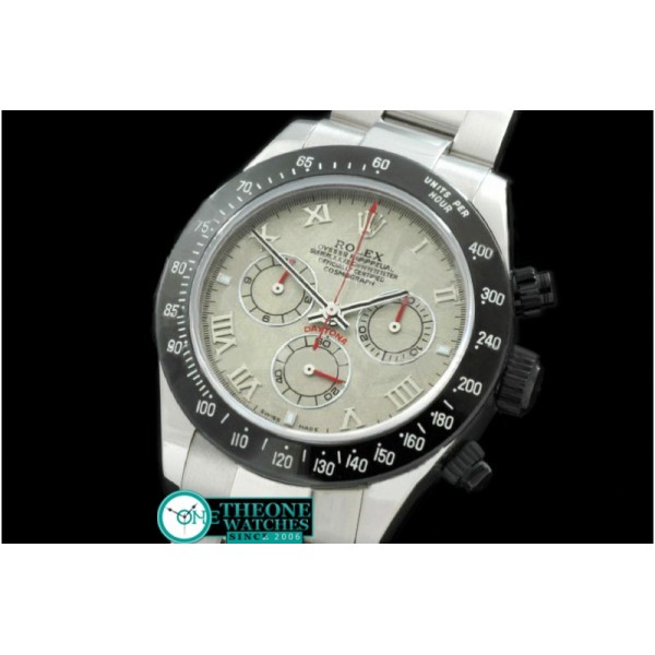 Rolex - SS/PVD Meteorite Roman Asia 7750 Running Secs @ 6