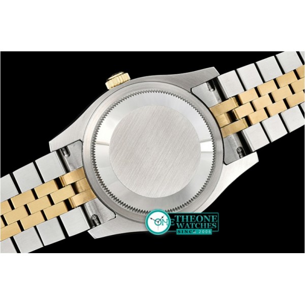 Rolex - DJ 36mm Jub Flt YG/SS White Thick Lume BP A3135 Mod