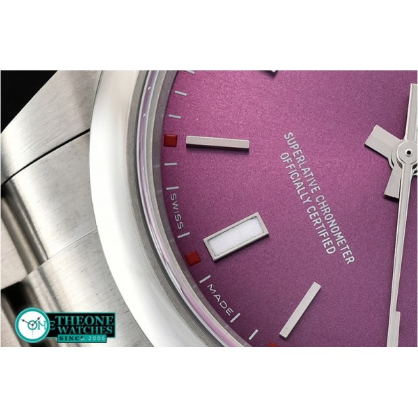 Rolex - Oyster Pert. 39mm 114300 SS/SS Red Grape BP Asia 2836