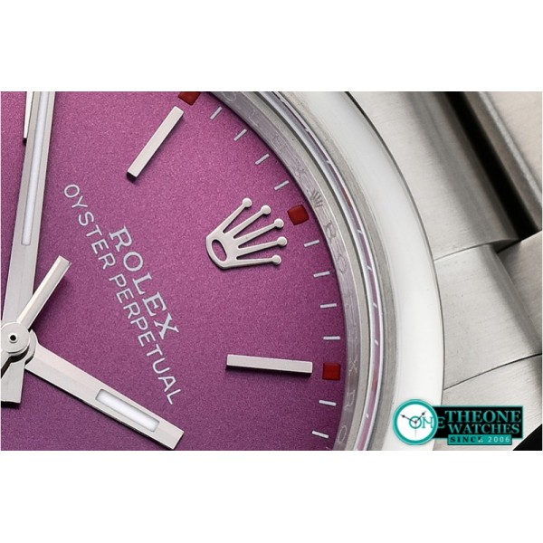 Rolex - Oyster Pert. 39mm 114300 SS/SS Red Grape BP Asia 2836