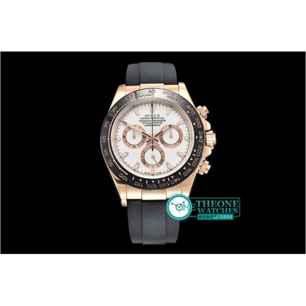 Rolex - Daytona Cer RG/RU White Stick BP Ult A7750