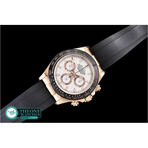 Rolex - Daytona Cer RG/RU White Stick BP Ult A7750