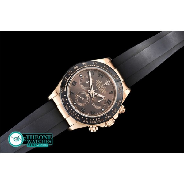 Rolex - Daytona Cer RG/RU Brown Num BP Ult A7750