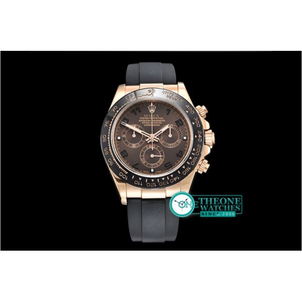 Rolex - Daytona Cer RG/RU Brown Num BP Ult A7750