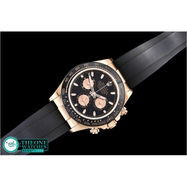 Rolex - Daytona Cer RG/RU Black Stick BP Ult A7750