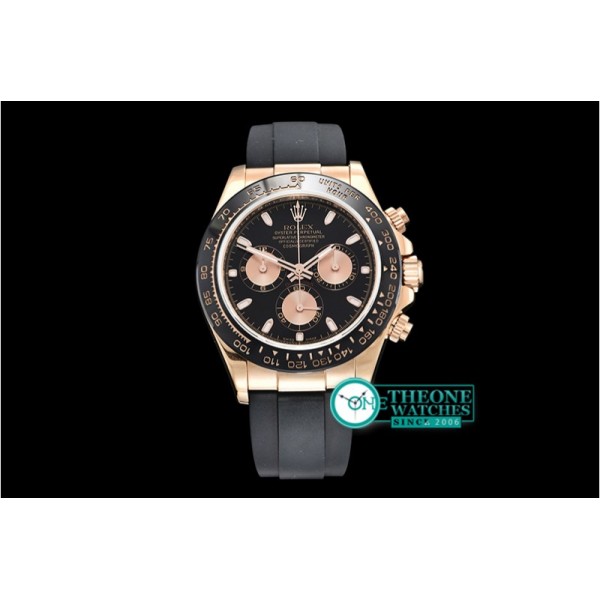 Rolex - Daytona Cer RG/RU Black Stick BP Ult A7750